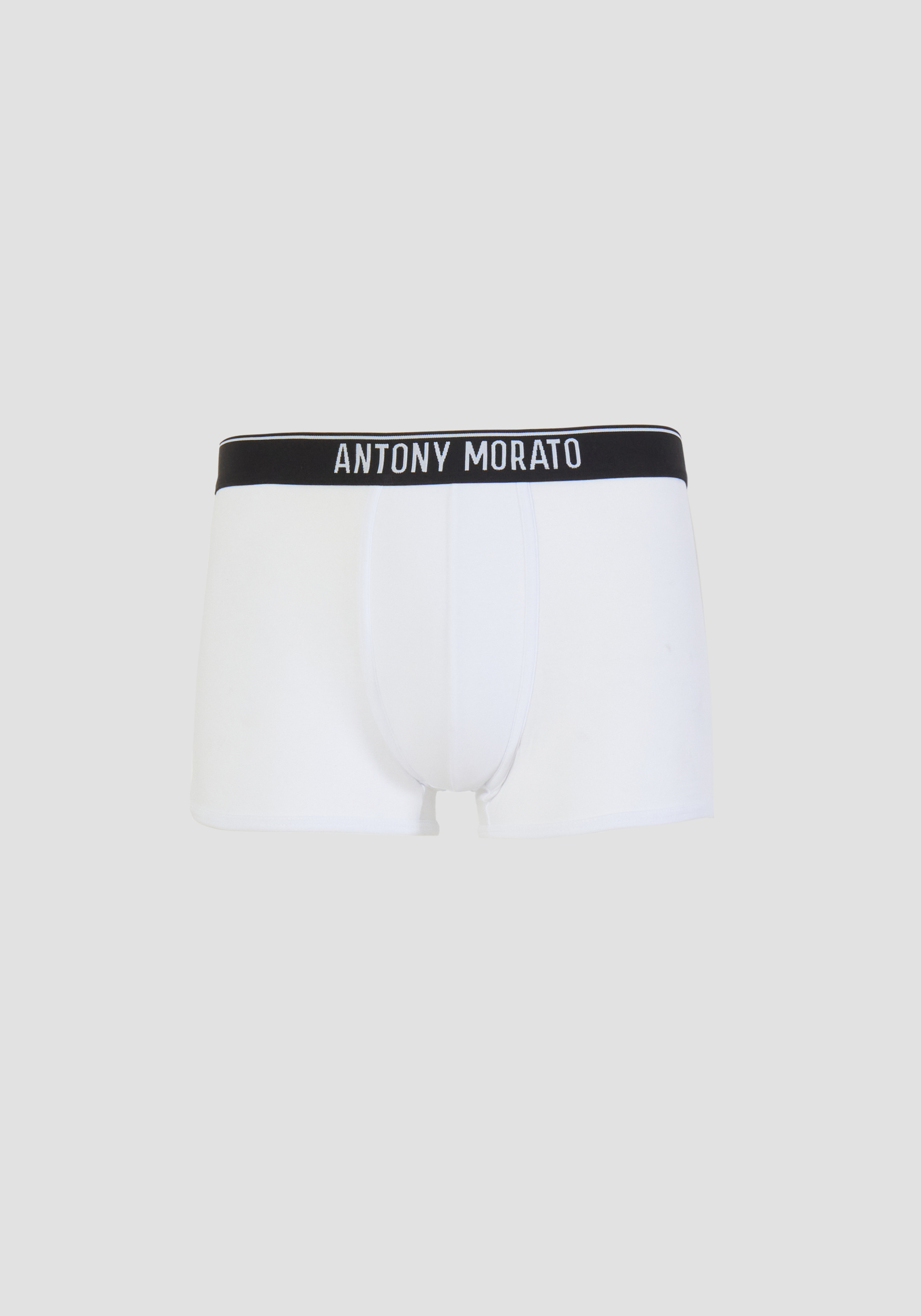 Antony Morato Boxer Avec Bande Elastique Et Logo Blanc | Homme Sous-Vetements