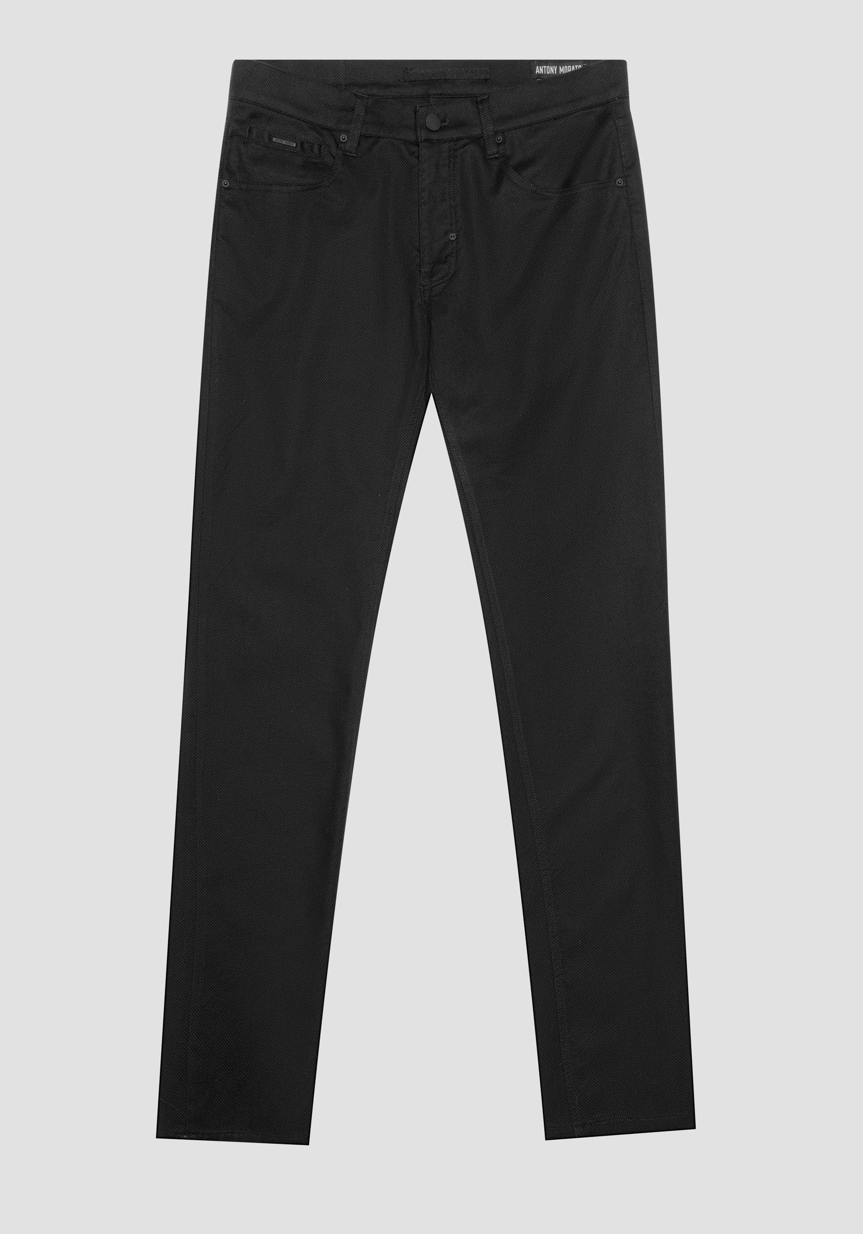 Antony Morato Pantalon Skinny Fit Barret En Coton Armure Stretch Noir | Homme Pantalons