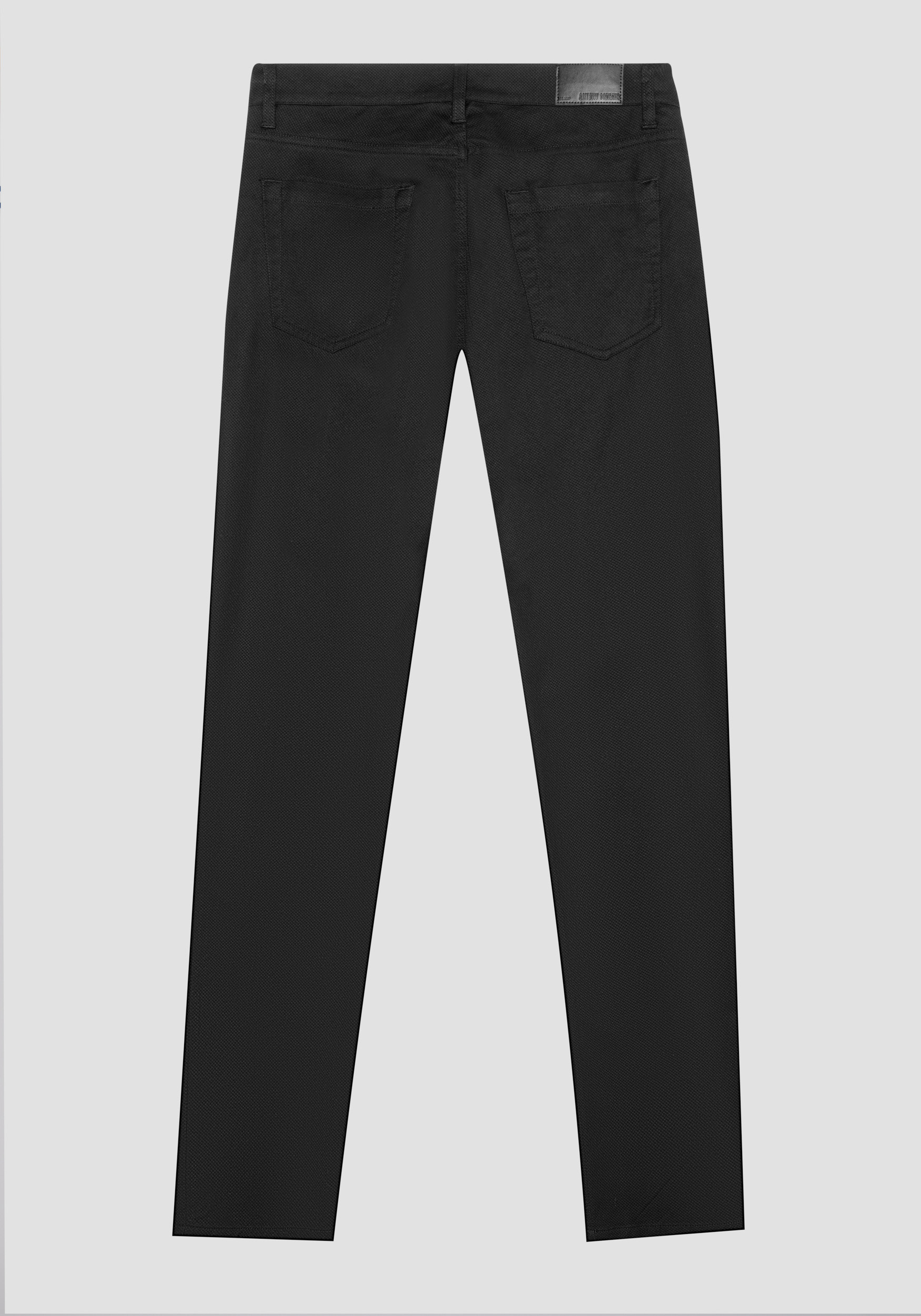 Antony Morato Pantalon Skinny Fit Barret En Coton Armure Stretch Noir | Homme Pantalons