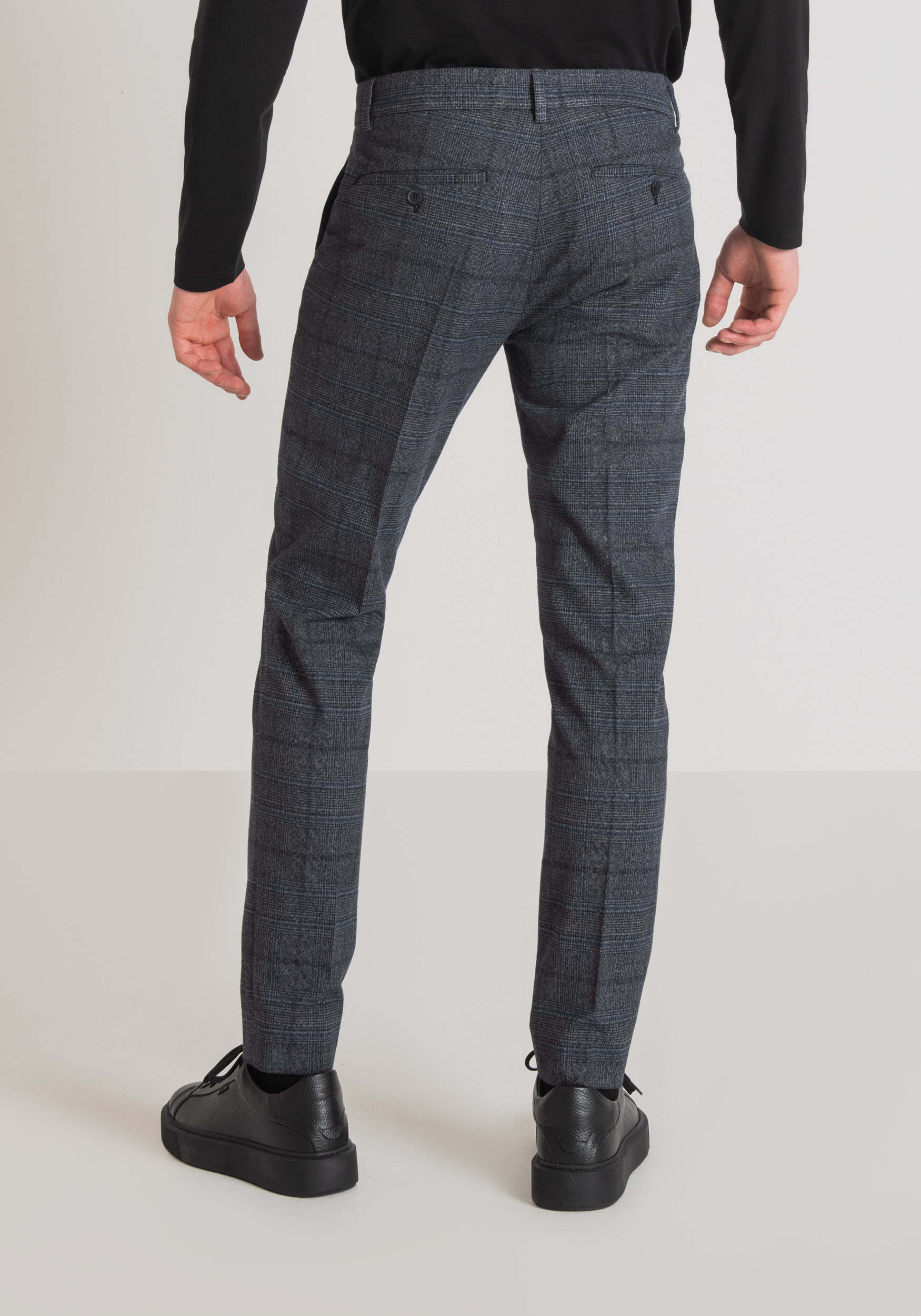 Antony Morato Pantalon Skinny Fit Bryan En Coton Armure Elastique Encre Bleu | Homme Pantalons