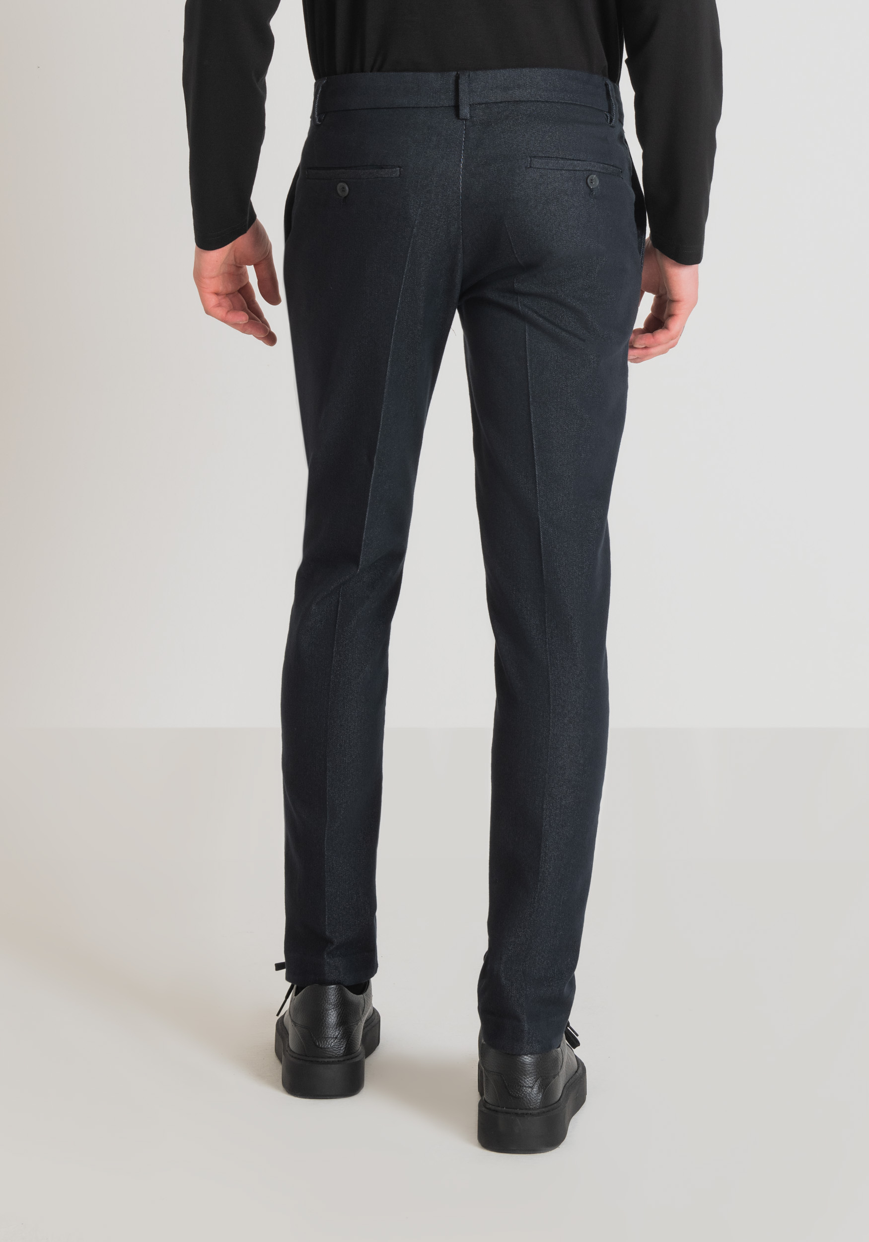 Antony Morato Pantalon Skinny 'Bryan' En Denim Extensible De Coton Melange Bleu Denim | Homme Pantalons