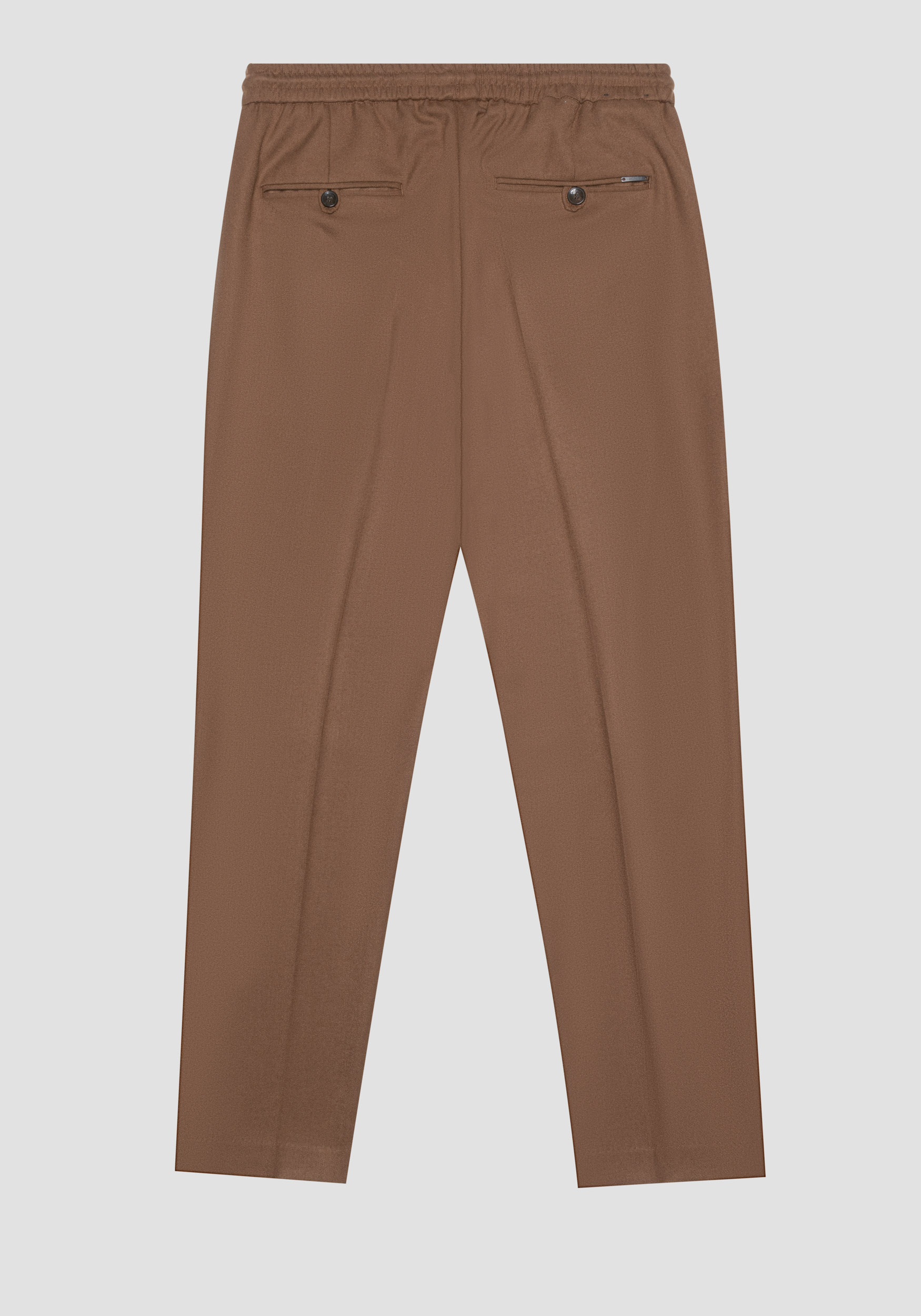 Antony Morato Pantalon Regular Fit Neil En Tissu De Viscose Melangee Elastique Caramel | Homme Pantalons